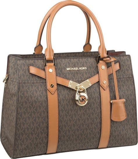 michael kors tasche und geldbeutel|Michael Kors opened satchel purse.